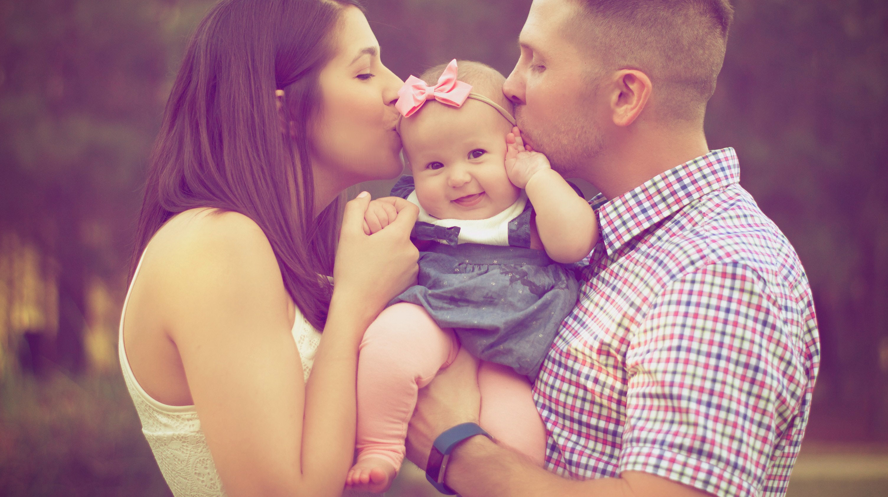 Parents and child